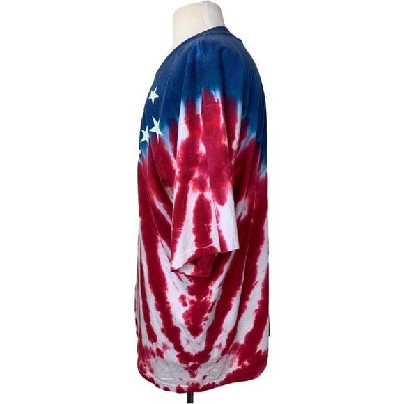 Vintage Liquid Blue American Flag 4th of July XL - Picture 2 of 8